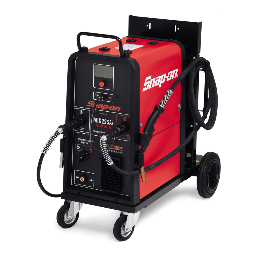 Snap-On MIG225Ai Quick Start Manual