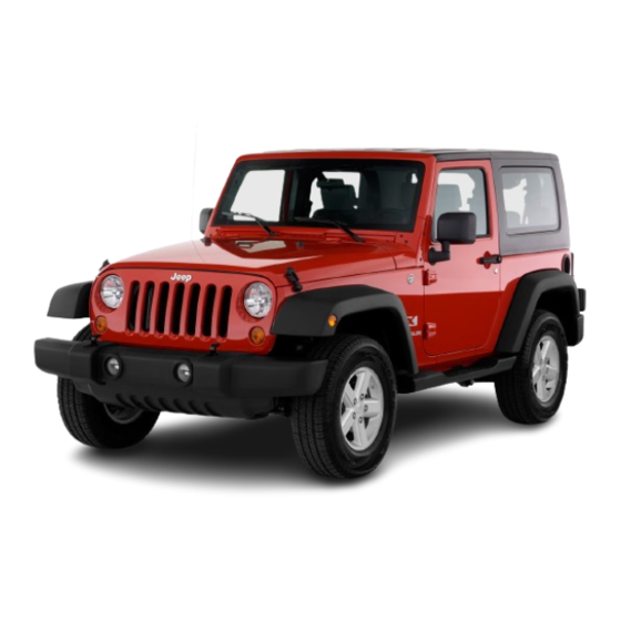 Jeep 2009 Wrangler Owner's Manual