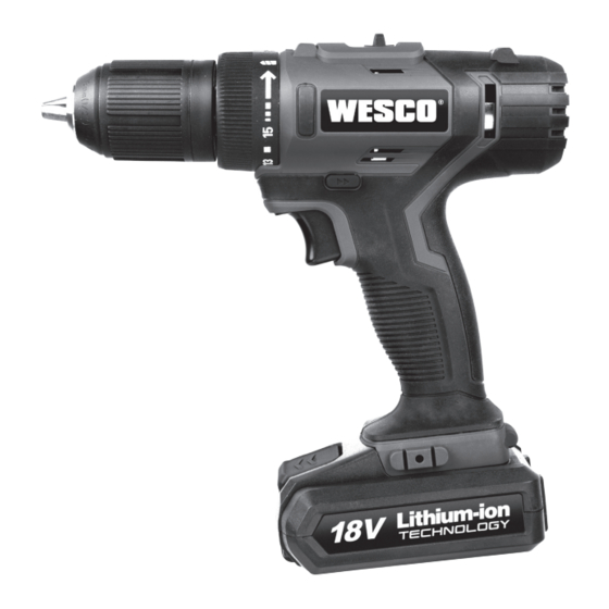 Wesco WS2938 Manual