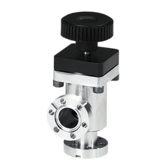 VAT 284 Series Installation, Operating,  & Maintenance Instructions