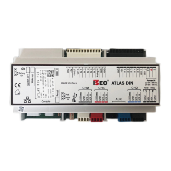 Iseo Atlas Plus DIN Installation Manual