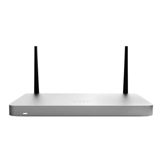 Meraki MX68CW Installation Manual