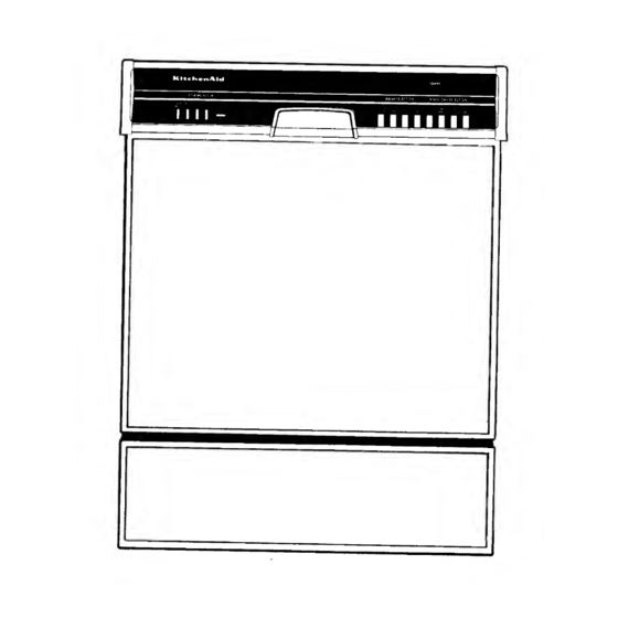 KitchenAid Superba 4KUDS220T Use And Care Manual