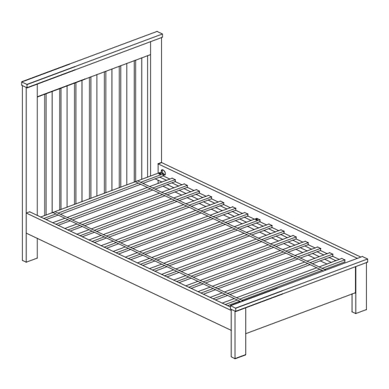 Mocka Hamptons Single Bed Manual