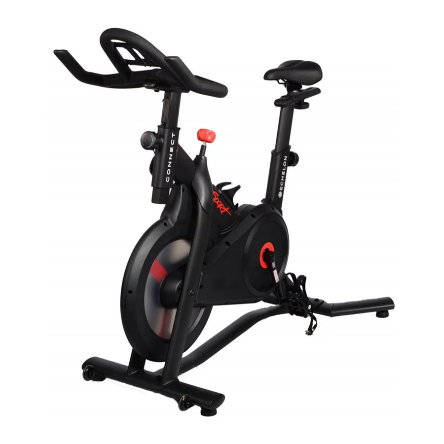 Echelon CONNECT SPORT BIKE, ECH-SPORT -Exercise Bike Manual