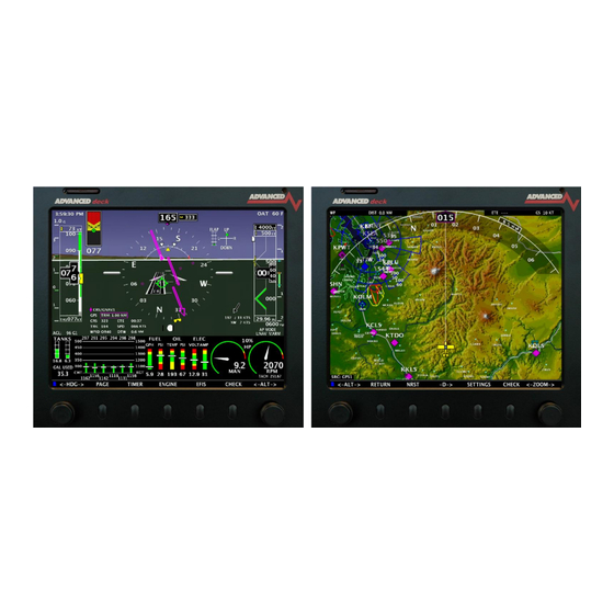 Advanced Elements AF-3500s Display Manuals