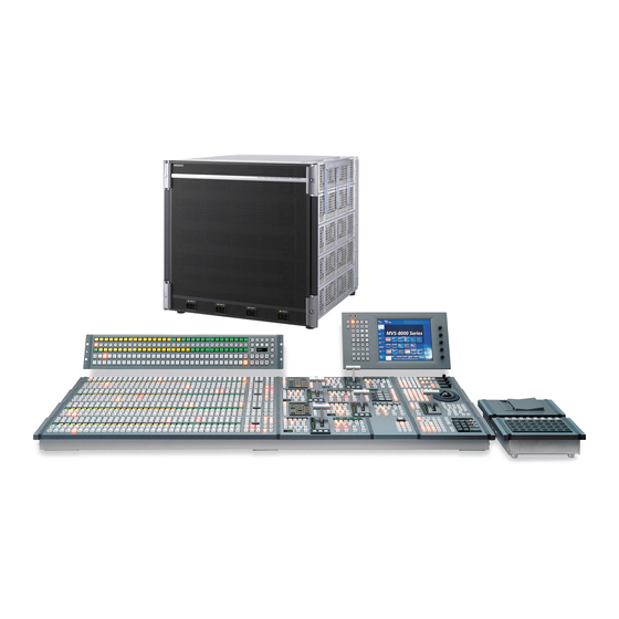 Sony MVS-8000X System Manuals