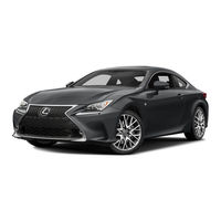 Lexus RC200T 2016 Owner's Manual