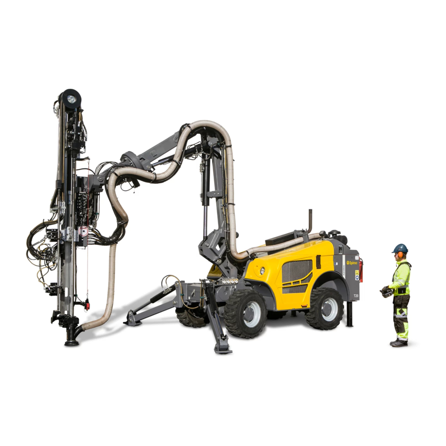 Epiroc Flexi ROC T20 R Maintenance Schedules