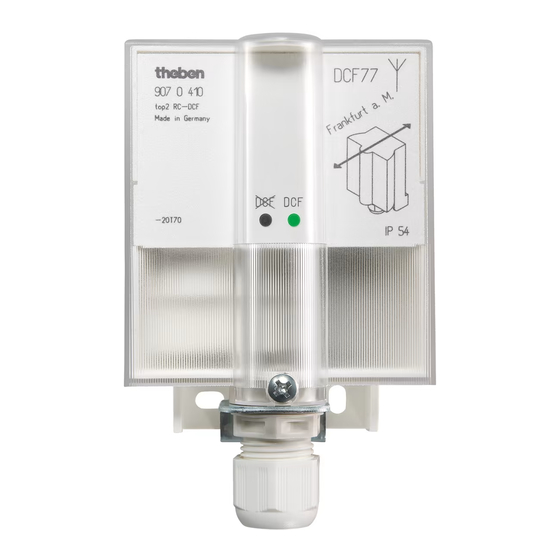 hager DCF77 Manual