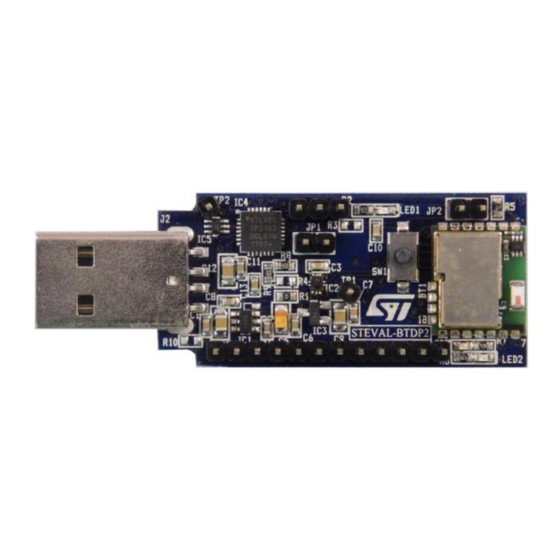 ST STEVAL-BTDP2 User Manual