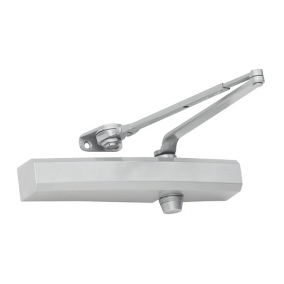 LCN 1450 Track Series Installation Instructions Manual
