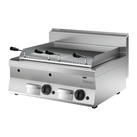 Bartscher 115.137 Instructions For Installation Manual