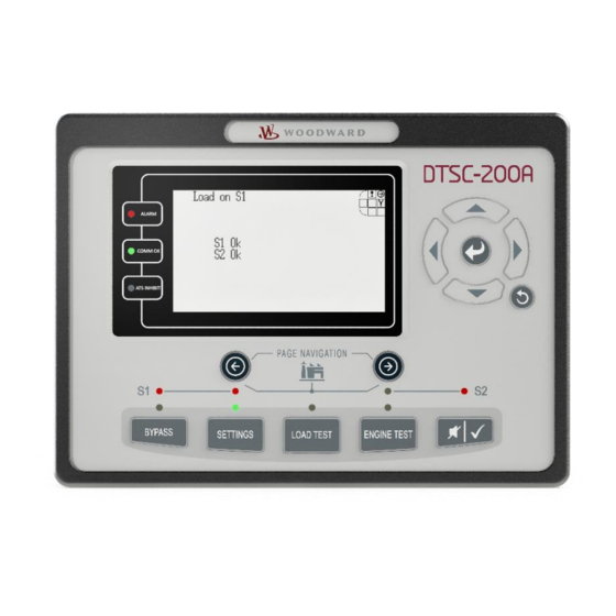 Woodward DTSC-200A Operation