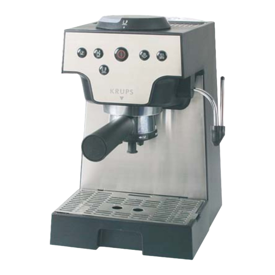 Krups XP 5080 Autocappuccino Operating Manual