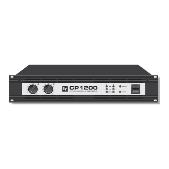 Electro-Voice Precision CP1200 Owner's Manual