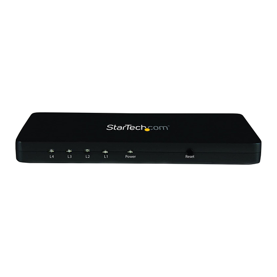 StarTech.com ST124HD4K Instruction Manual
