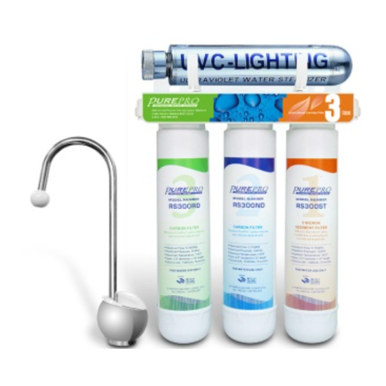 PurePro RS3000UV User Manual