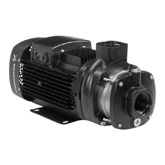 Grundfos CM Installation And Operating Instructions Manual
