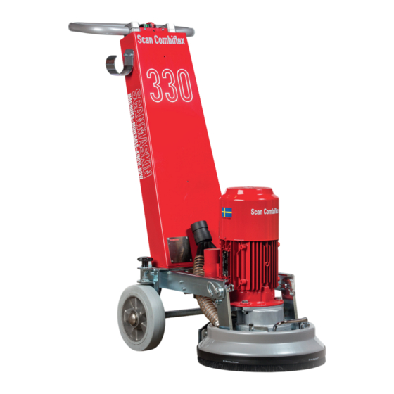 SCANMASKIN SCAN COMBIFLEX 330 Series Manual
