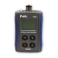 Afl Noyes CSS1 Series User Manual