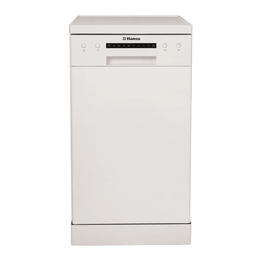 Hansa ZWM416WH Quick Start Manual