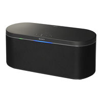 Sony SRSBT100 - Bluetooth Stereo Speakers Operating Instructions Manual