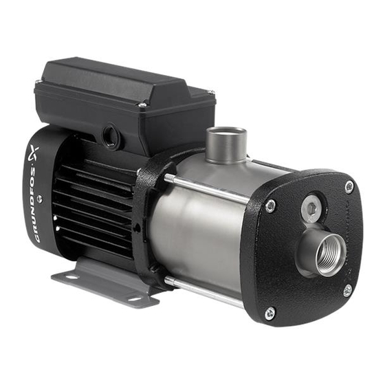 Grundfos CM Additonal Operating & Safety Instructions