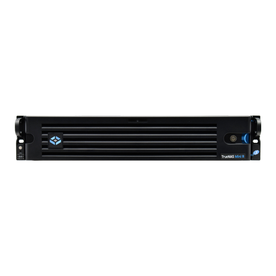TrueNAS Mini R Basic Setup Manual