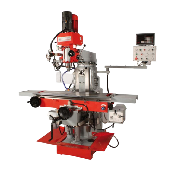 Holzmann BF 1000D DRO Manuals