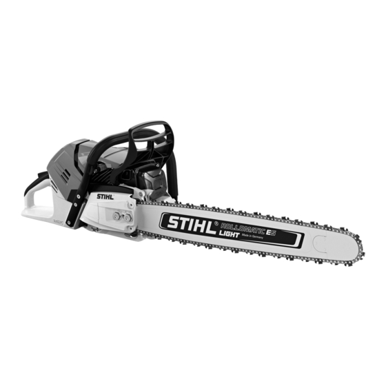Stihl MS 500i W Instruction Manual