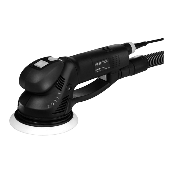 Festool ROTEX RO 150 FEQ Instruction Manual