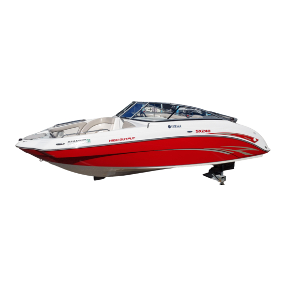 Yamaha 2013 242 Limited S Owner's/Operator's Manual