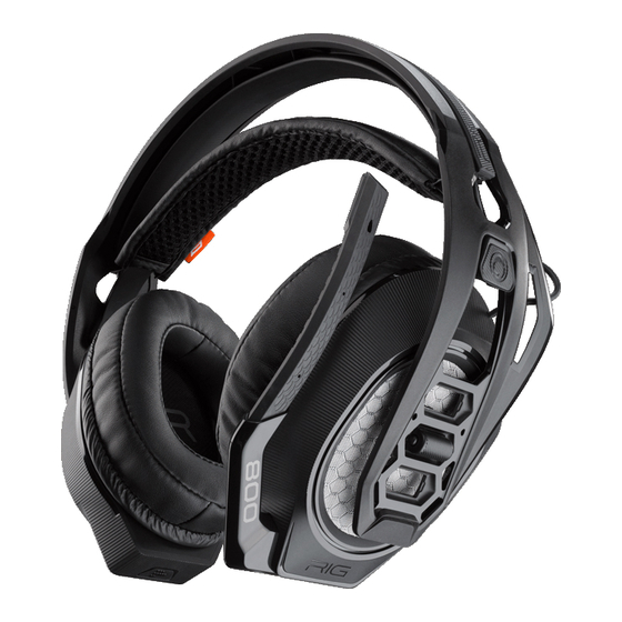 User manual Plantronics RIG 400HS (English - 23 pages)