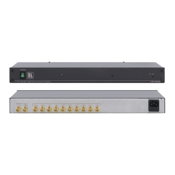 Kramer VM-10HD I Series User Manual