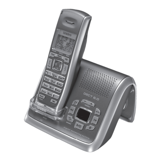 Uniden DECT2080 Series User Manual