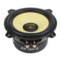 Audio System AX130-2 EVO 2 User Manual