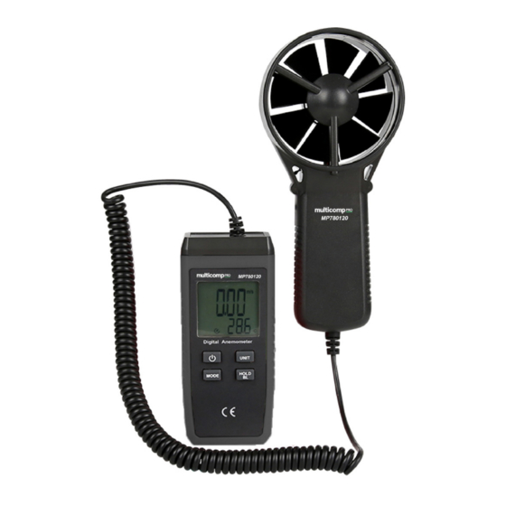 multicomp pro MP780119 Manual