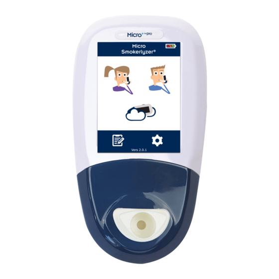Covita MICRO+ Pro Smokerlyzer Use & Storage