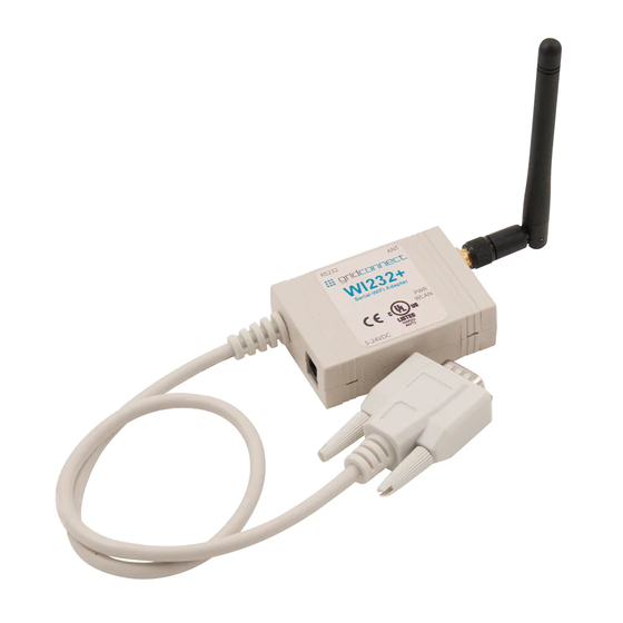 GridConnect WI232 Plus User Manual