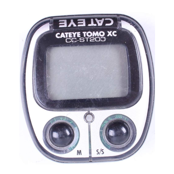 Cateye TOMO XC Manual