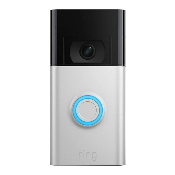 ring Video Doorbell Gen.2 Quick Start Manual