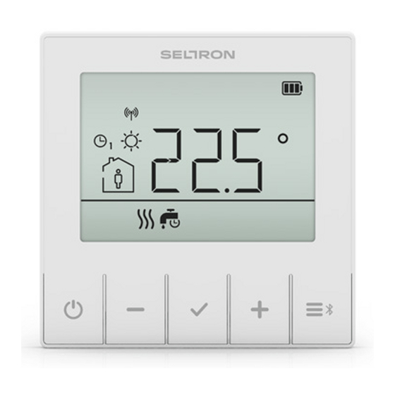 Seltron RCD20 Short Form Manual