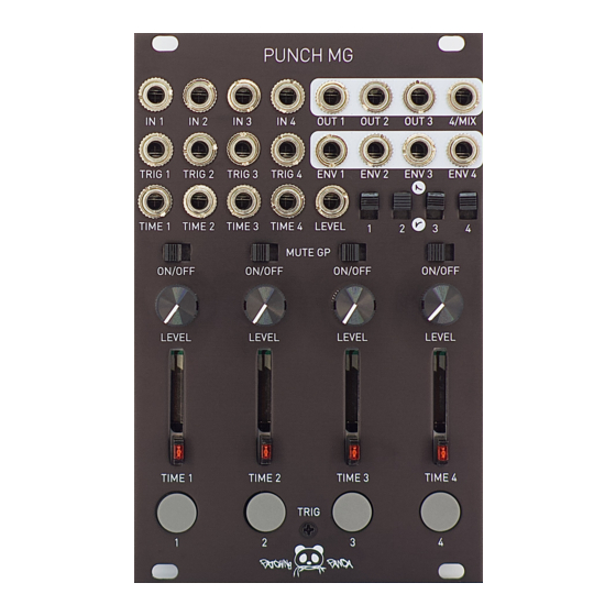 Patching Panda PUNCH MG User Manual