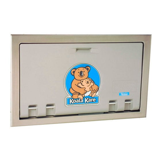 Koala Kare KB100 Installation And Operation Instruction Manual