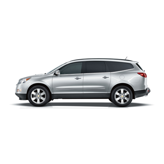Chevrolet TRAVERSE - 2011 Getting To Know Manual