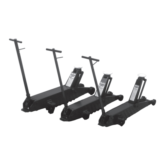 Clarke STRONG-ARM CTJ3GLC Quick Start Manual