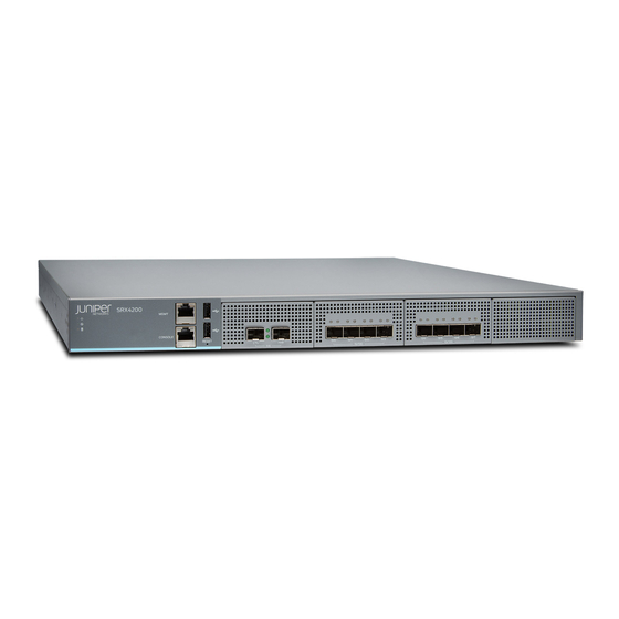 Juniper SRX4200 Hardware Manual