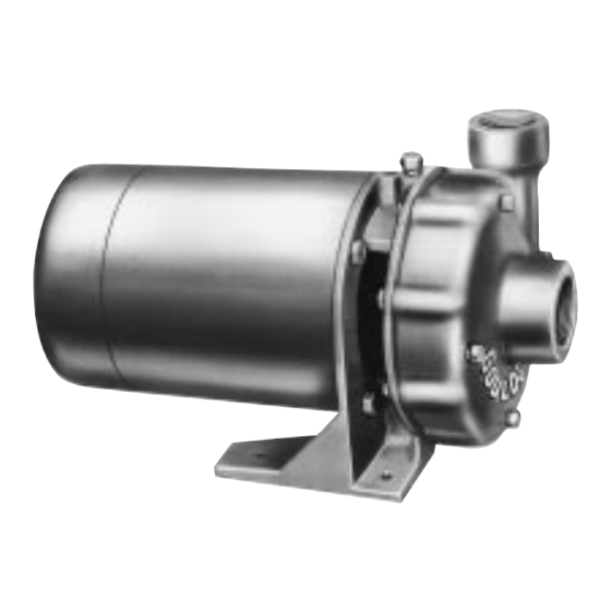 ITT Industries Goulds Pumps 3642 Series Installation, Operation And Maintenance Instructions