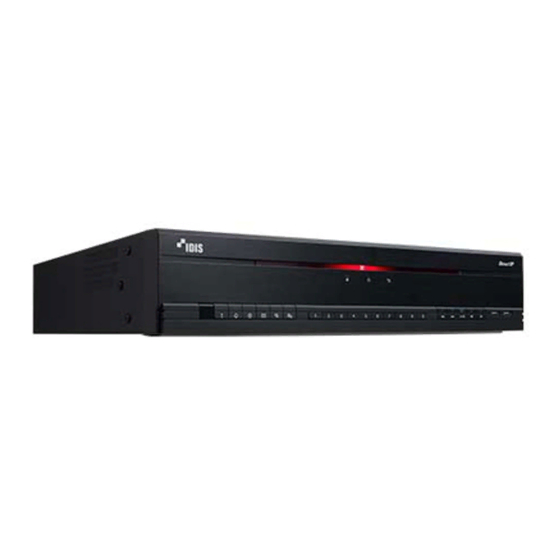 Idis DR-6232PS-S Operation Manual